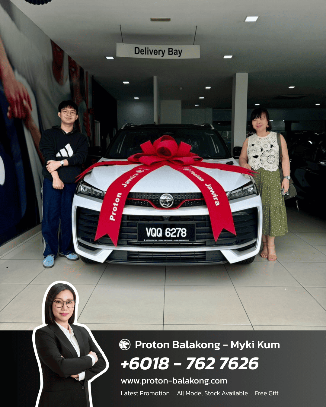Proton Balakong Customer Delivery – Happy Client 3.1