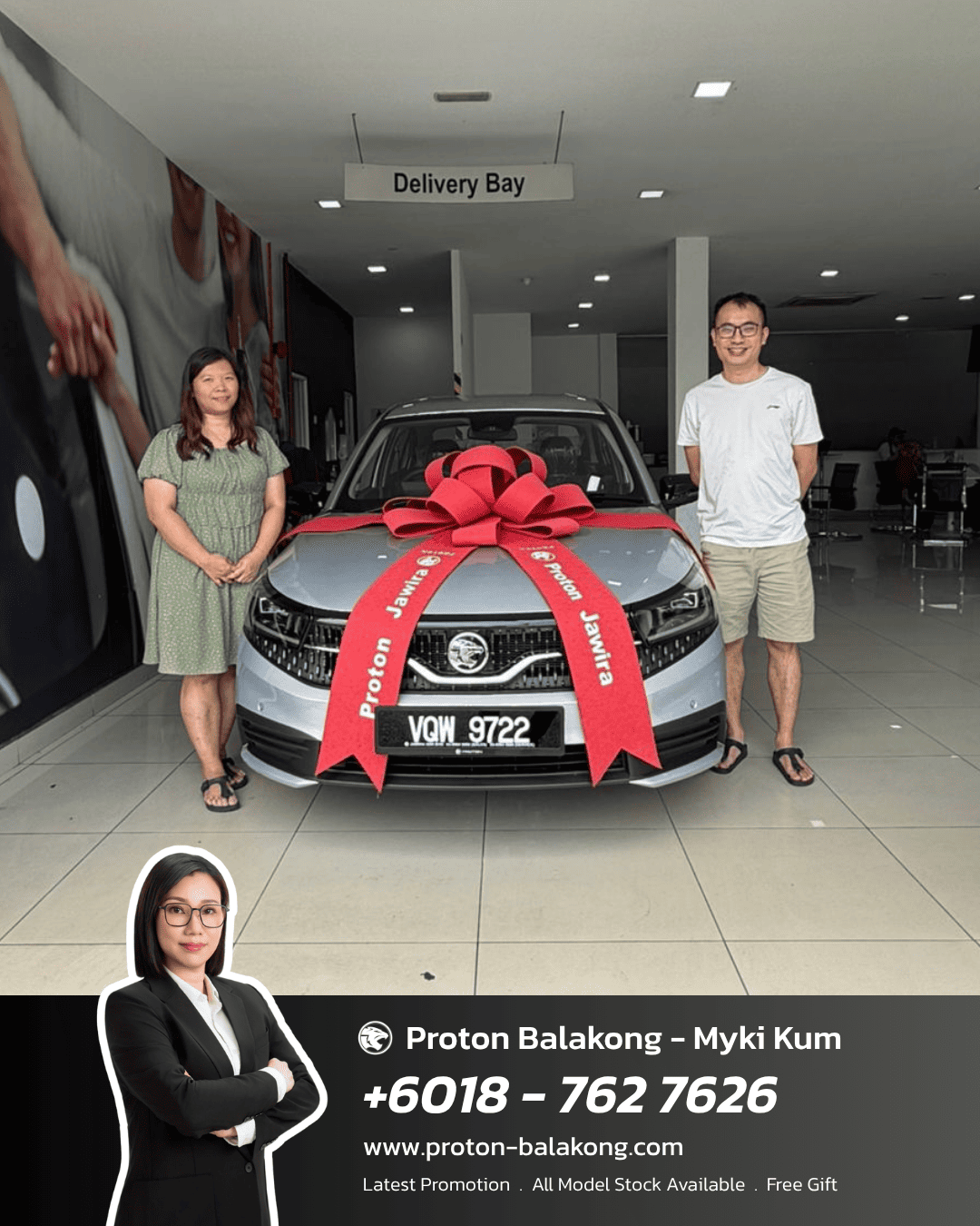 Proton Balakong Customer Delivery – Happy Client 4.1