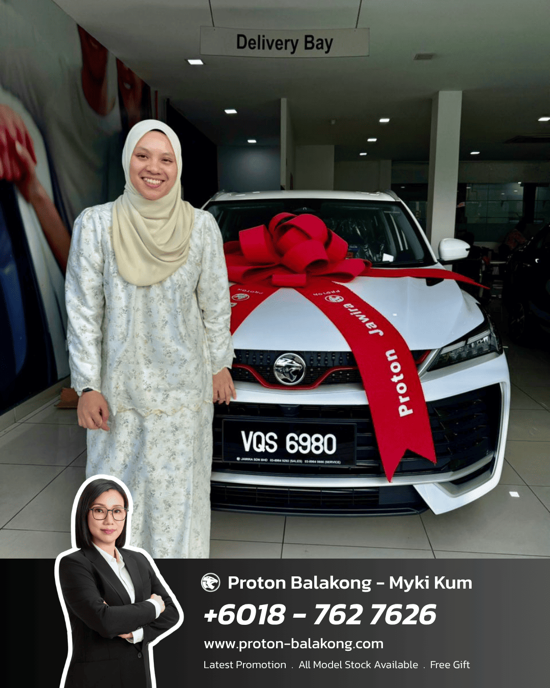 Proton Balakong Customer Delivery – Happy Client 5.1