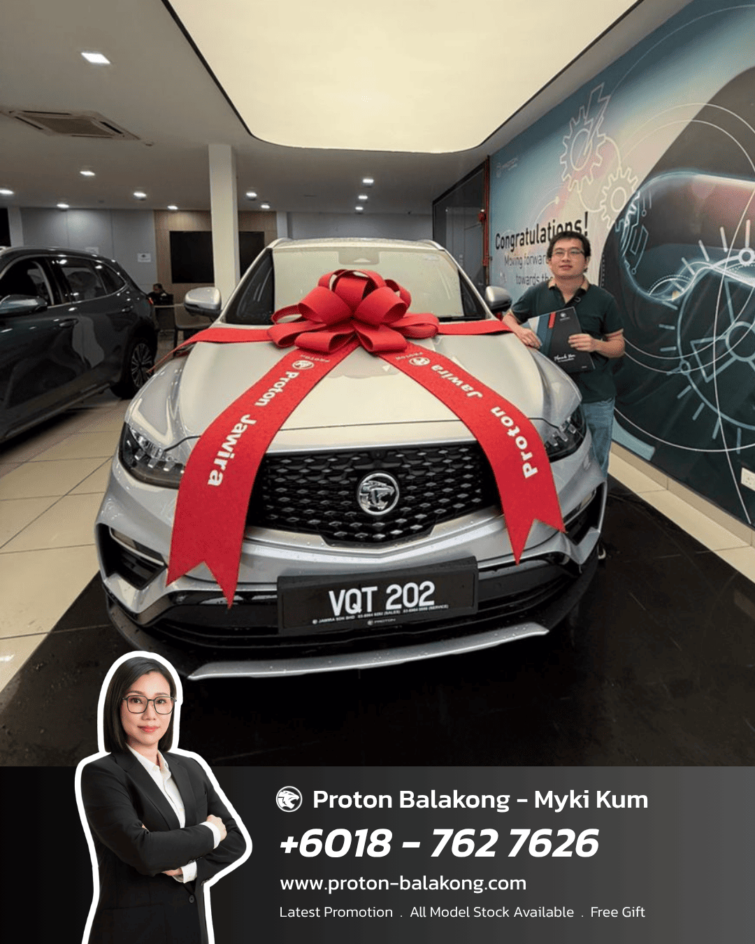 Proton Balakong Customer Delivery – Happy Client 6.1