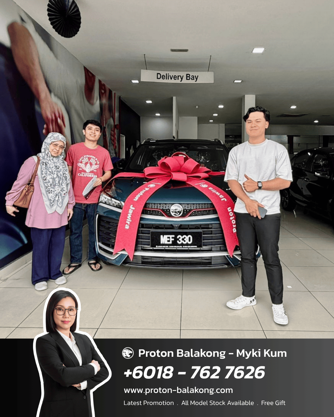 Proton Balakong Customer Delivery – Happy Client 7.1