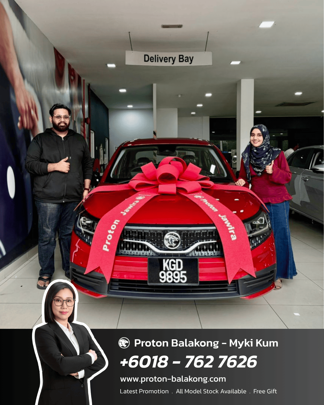 Proton Balakong Customer Delivery – Happy Client 8.1
